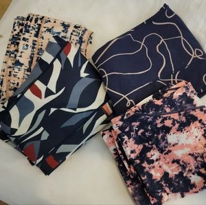 SWEATY BETTY 7/8 LEGGINGS LOT OF 4 - SMALL